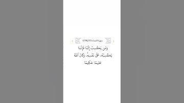 سورة النساء ١١١