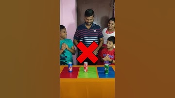 Blindfold color matching challenge #fungame #msfunland #challenge #shorts  #colormatching