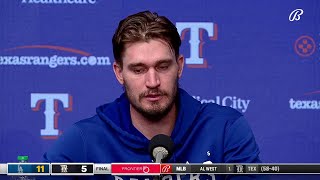 Andrew Heaney Postgame: LA Dodgers 11, Rangers 5