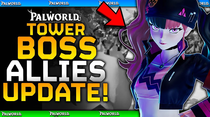 Palworld Just TEASED TOWER BOSS ALLIES & NEW PALS - CONTENT DLC UPDATE - Tides Of Terraria