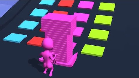 STACK COLORS 🌈🌟- All Levels Gameplay Walkthrough Android, iOS v.6