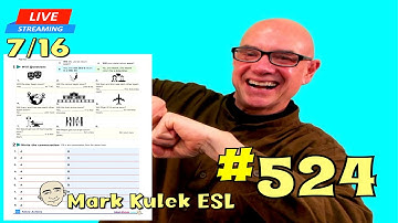 Will - future actions + time expressions | #524 - LiveStream Class | Mark Kulek ESL