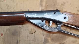 Legacy Daisy #102 Model 36 in for some power upgrades with a unique Oak buttstock
