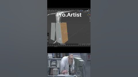 Noob vs Pro artist: sewing clothes #blendertutorial #blender #blendercommunity #blender3d #b3d