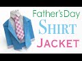 Tie Shirt Jacket Origami Paper for ❤Happy Father’s Day❤️ - Origami Kawaii〔#118〕