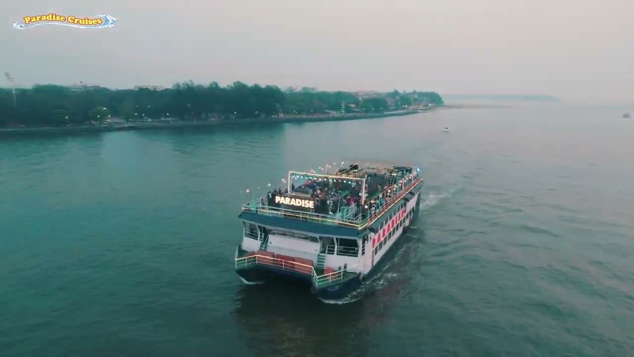 Goa's Biggest Triple Deck Cruise Boat - "PARADISE-II"!