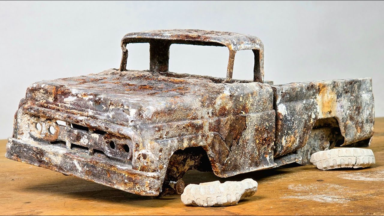 1960's Tonka Camper Destroyed in Palisades Wildfire Gets Restored