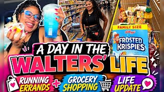 A Day in the Walters’ Life | Running Errands, Grocery Shopping & Life Update ✨