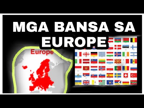 Video: Buong listahan ng mga bansang Europeo