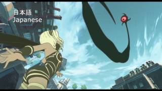 日本語vsグラビティ語 GRAVITY DAZE The Animation ～Ouverture～音声比較 dub comparison