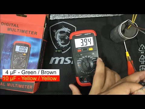Auto Range Digital LCD Capacitor Capacitance Tester - Unboxing and