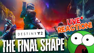 NEW Destiny 2 Final Shape Trailer! My LIVE Reaction! Story Looking Hype!