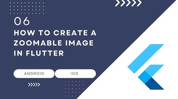 How to create a Zoomable image in Flutter | Flutter | Dart | Android & IOS
