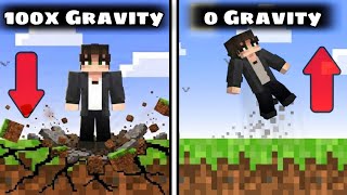 I Tested Every Gravity Level in Minecraft