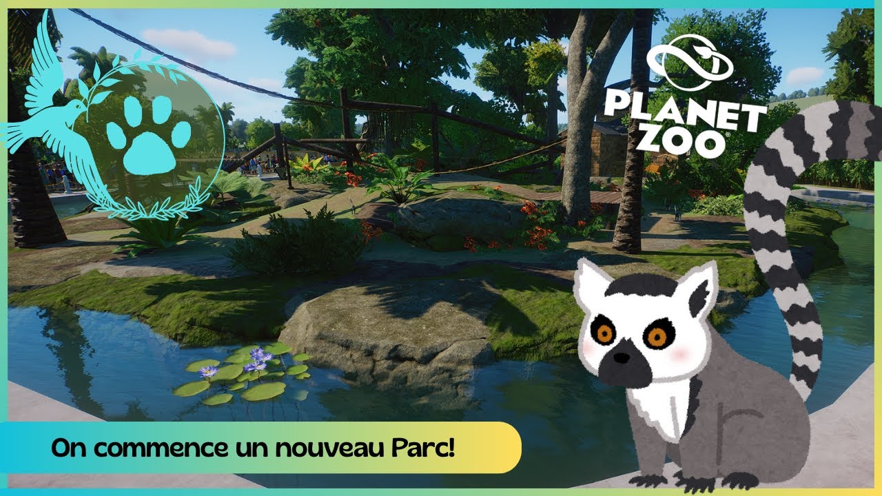 Planet Zoo SpeedBuild - BoParc #1 On commence un nouveau parc!