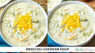 Instant Pot Broccoli Cheddar Soup | Easy Broccoli Cheese Soup