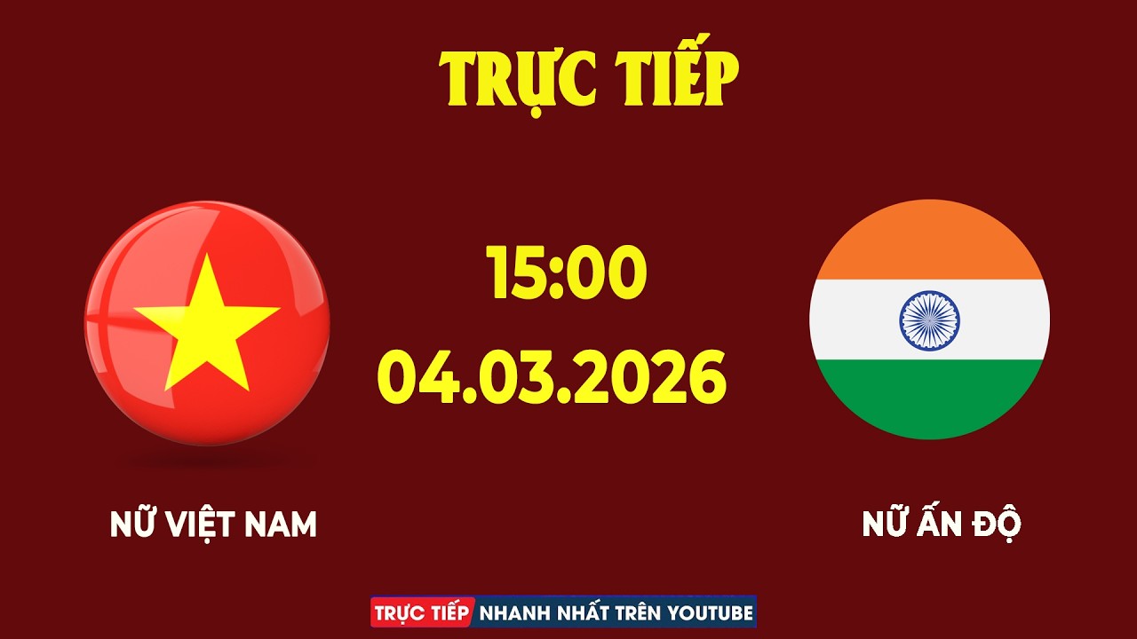 Nữ Việt Nam vs Nữ Ấn Độ | Cơn Mưa Cơ Hội & Những Pha Bóng Nghẹt Thở