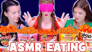 ASMR Mukbang Noodles Eating Sounds Challenge