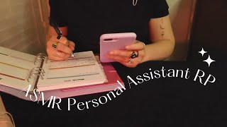 ASMR Personal Assistant RP {soft-spoken} Let's Plan Your Day 📝 💕 relaxed personal attention screenshot 5