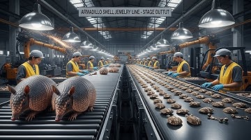 “Een kijkje in de ARMADILLO SHELL-fabriek — van ARMADILLO SHELL tot SIERADEN (HEEL PROCES)!