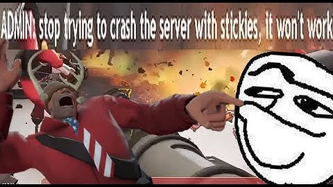 20+ Demomans crash Skial server too prove Admin wrong (TF2)