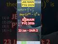 Q) If 𝑧=√3/2+𝑖/2, then (𝑧^201−𝑖)^8 is jee Main 2026 ( 23 Jan - Shift 2 ) #jee #jeemain #jeeaspir