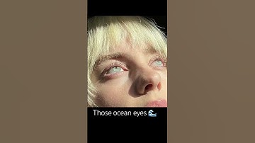 Those ocean eyes bruh #billieeilish #oceaneyes #trending #fashion #music #artist
