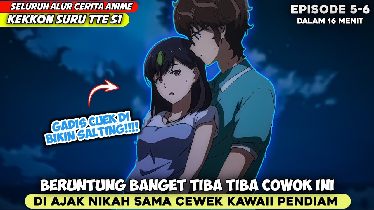 KETIKA MENIKAH DENGAN TEMEN KERJA CUEK BIKIN SALTING ‼️ ALUR CERITA