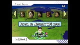 12west90s Mario Kart Wii friend roster