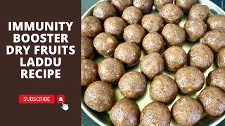 Delicious Immunity Booster Dry Fruits Laddu Recipe | 13 Dry Fruits In One Laddu | Tarannum Fakih