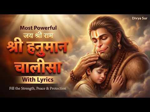 Nonstop🔱Shri Hanuman Chalisa | Powerful Chant for Strength, Peace & Protection🔱(Official Video)