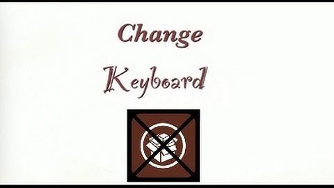 How to change the keyboard without jailbreak