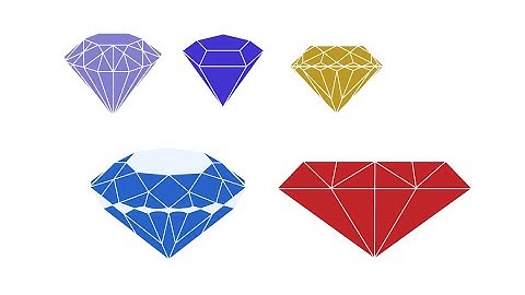 How to draw a diamond