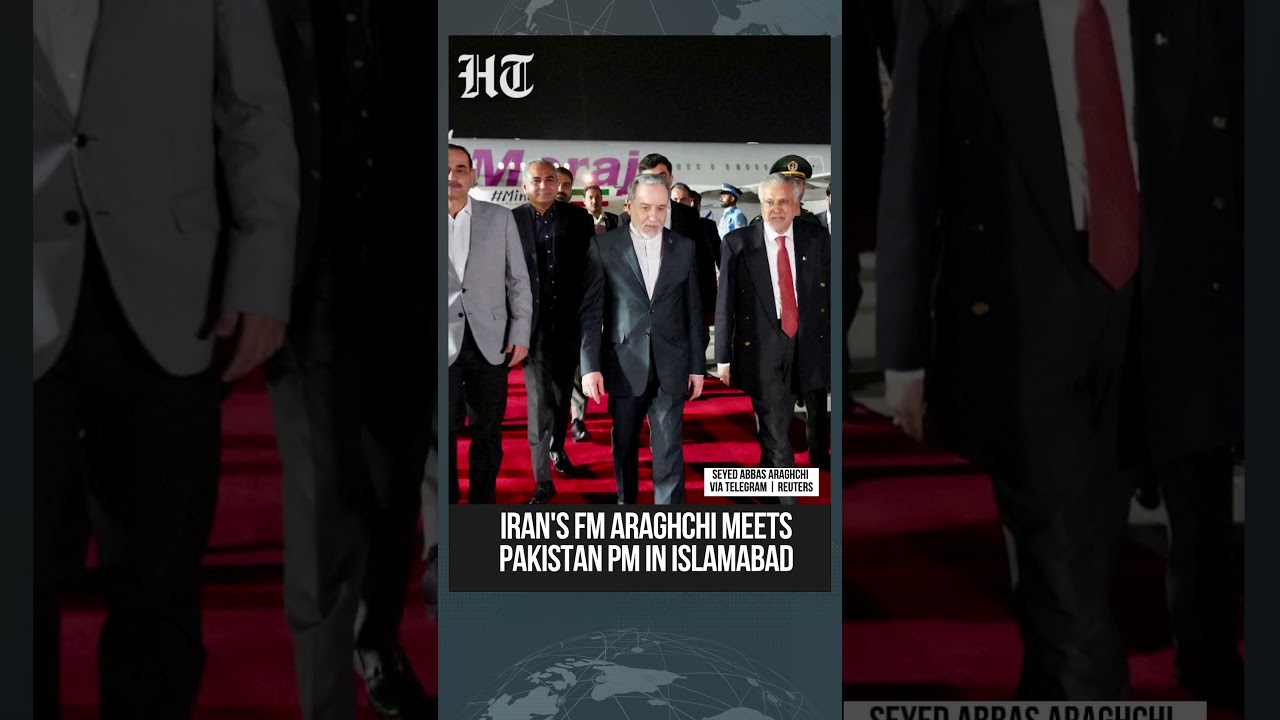 Iran Rules Out Direct US Talks as Araqchi Meets Pakistan FM in Islamabad | #shorts