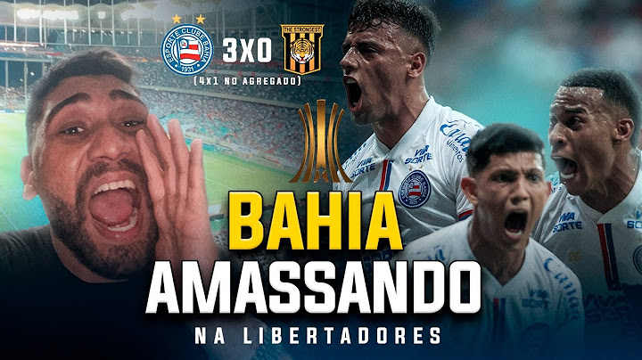 THE STRONGEST NEM VIU A COR DA BOLA CONTRA O BAHIA NA LIBERTADORES - PARTIU BATEU