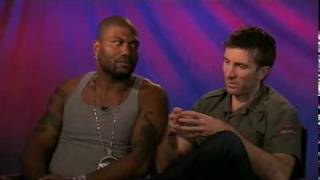 Rampage Jackson and Sharlto Copley on Mr. T and Murdock