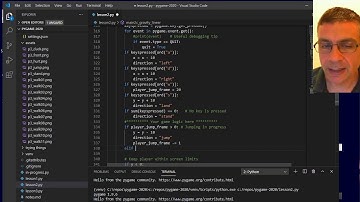 Pygame 3 Simple gravity