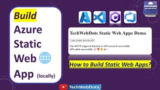 Azure Static Web Apps (SWA) | Build | with Visual Studio Code | DevOps | C#