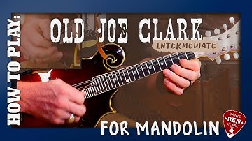 Old Joe Clark: Intermediate Mandolin Lesson!