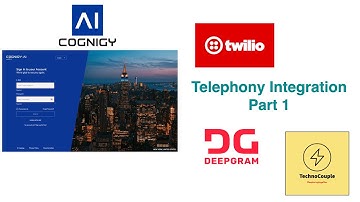 Cognigy AI Integration with Twilio Telephony Platform (IVR) Part 1