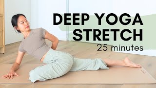 Deep Full Body Stretch - 25 min | Release Tension & Improve Flexibility