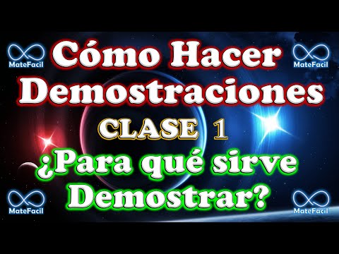 Video: ¿Un teorema requiere demostración?