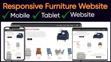 Flutter E Commerce Furniture App For Website Mobile Tablet | UI Code | Speed Code