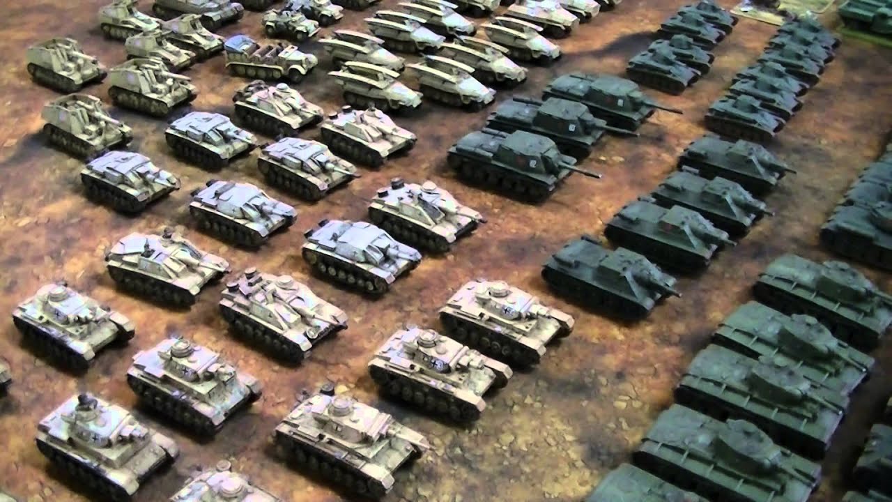 Flames of War Mega-collection (434 tanks/stands, $2650) SOLD! - YouTube