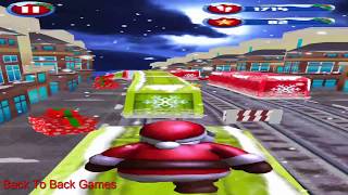 Santa Runner :Xmas Subway Surfer For All Kids Or Babies Gameplay screenshot 2