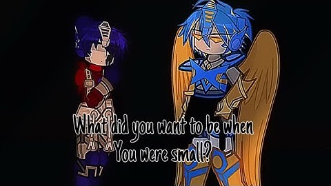 What did you want to be when you were small? | #transformersone | Gacha Skit