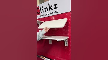 Folding shelf bracket and soft close  [Clinkz]