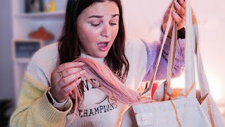 ASMR POV : TA MÈRE fouille dans ton sac !