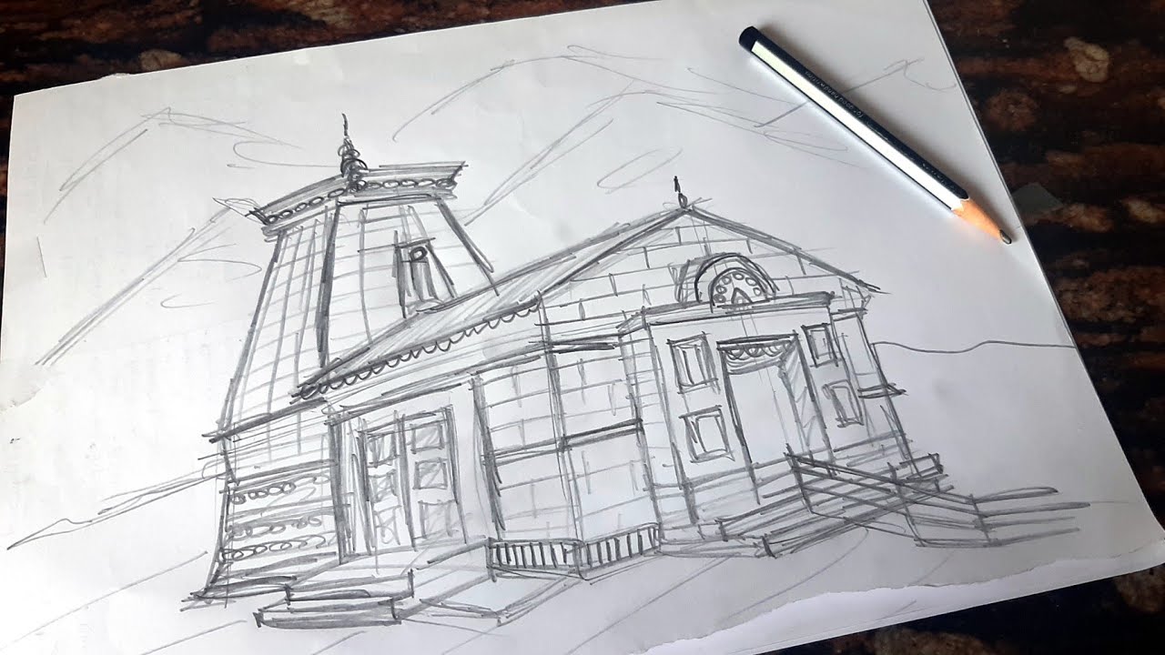kedarnath-temple-drawing-lord-shiva-kedarnath-drawing-temple