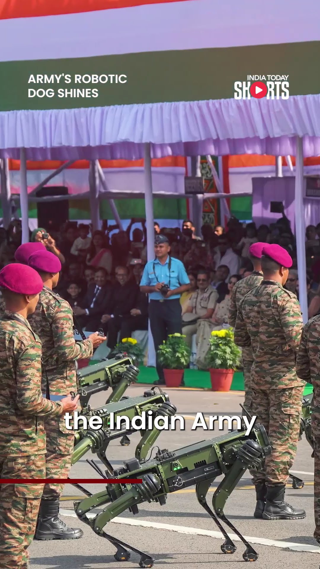 Army's Robotic Dog 'Sanjay' Wows Crowd at Republic Day Parade in Kolkata